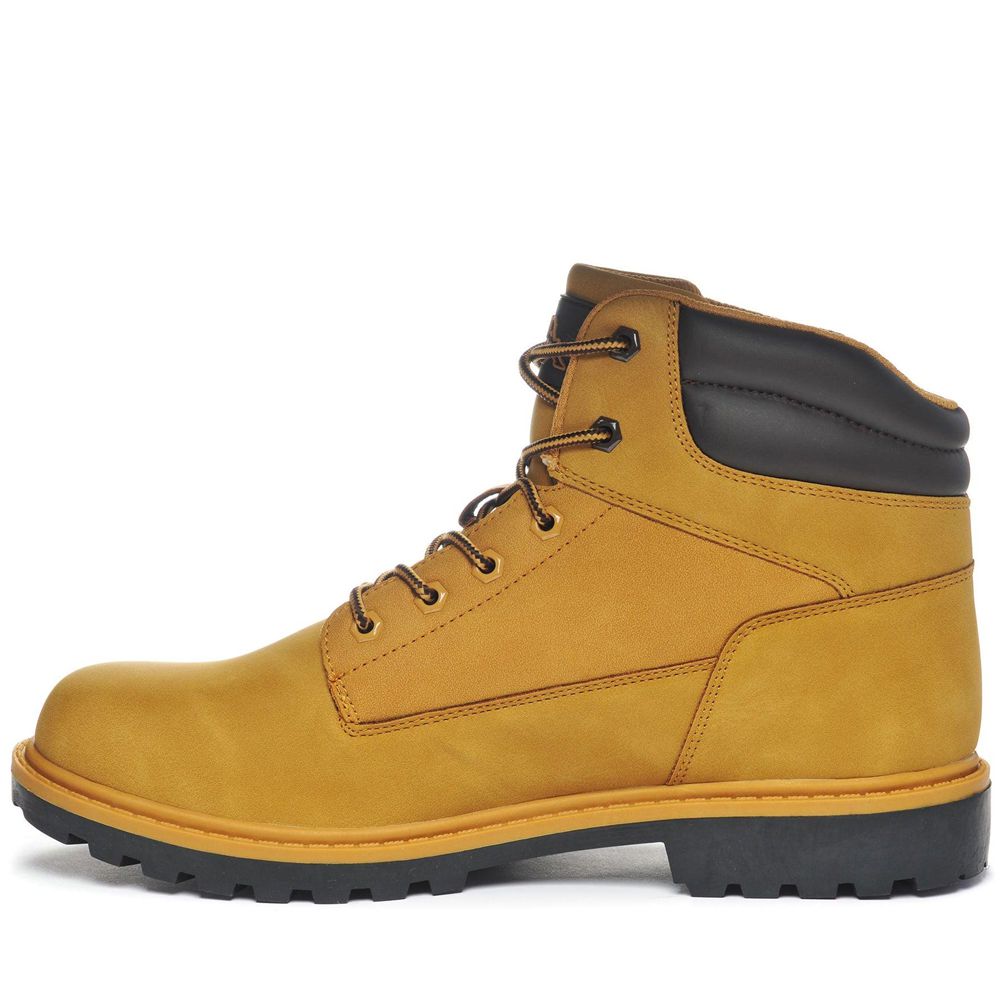 Men Kappa Logo Fillmore Md Boots Yellow | 029846-RME