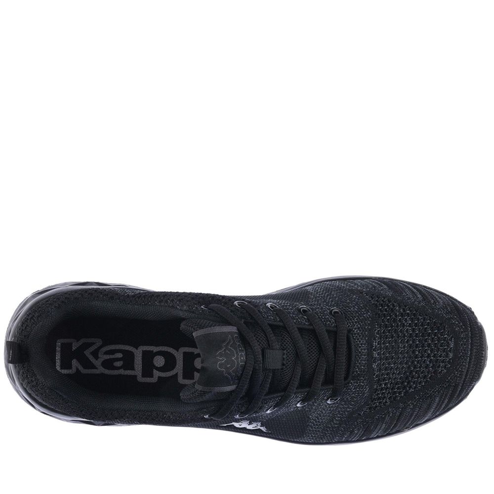 Men Kappa Logo Folkie Sneakers Black | 937460-KUN