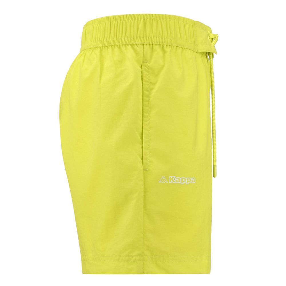 Men Kappa Logo Forrio Swimwear Yellow | 287103-DIB