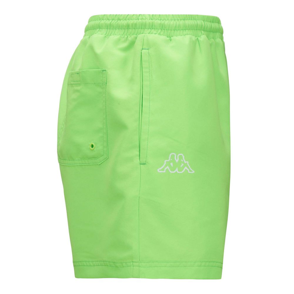 Men Kappa Logo Fultomi Swimwear Green | 370816-ZKO