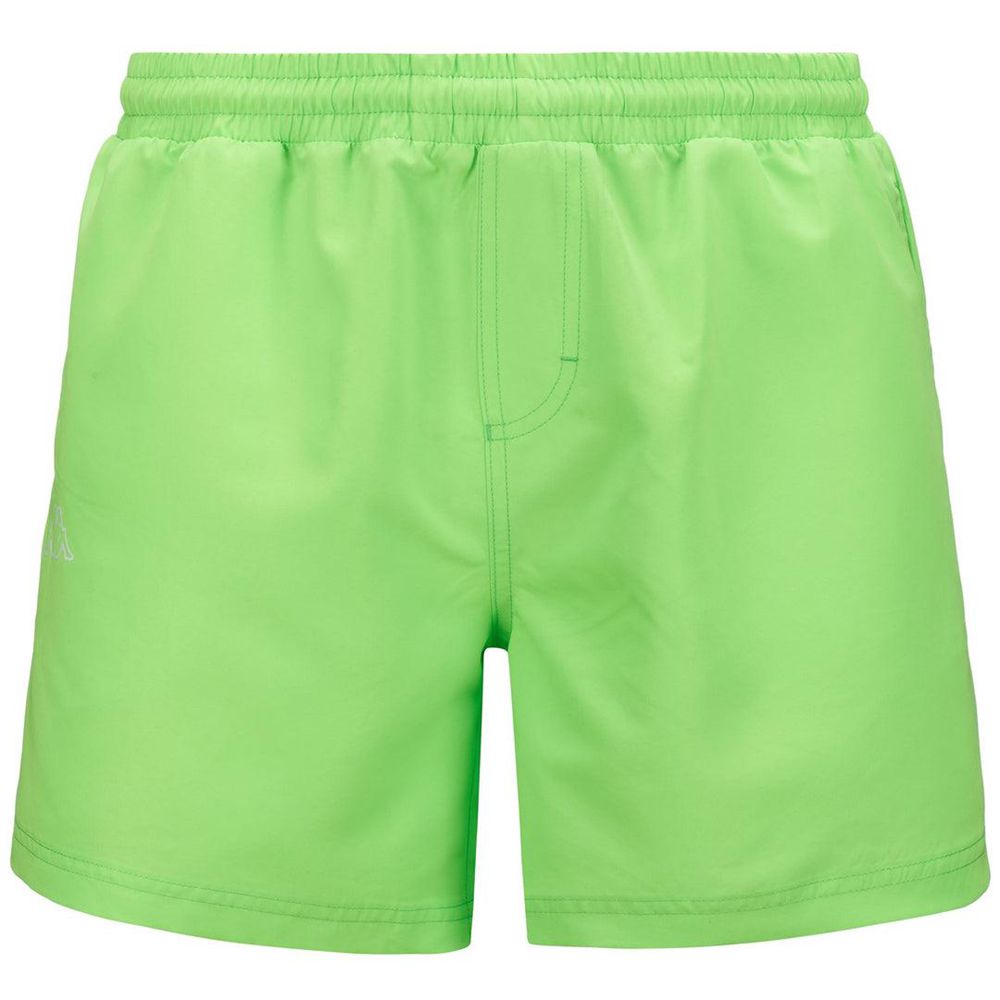 Men Kappa Logo Fultomi Swimwear Green | 370816-ZKO