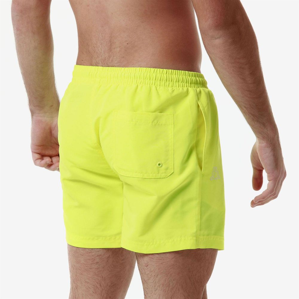 Men Kappa Logo Fultomi Swimwear Green | 389765-BUX