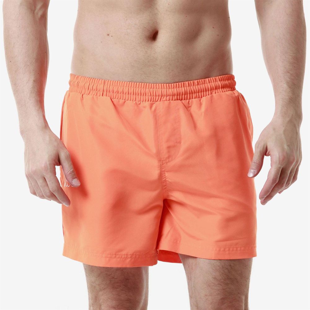 Men Kappa Logo Fultomi Swimwear Orange | 805731-LZT