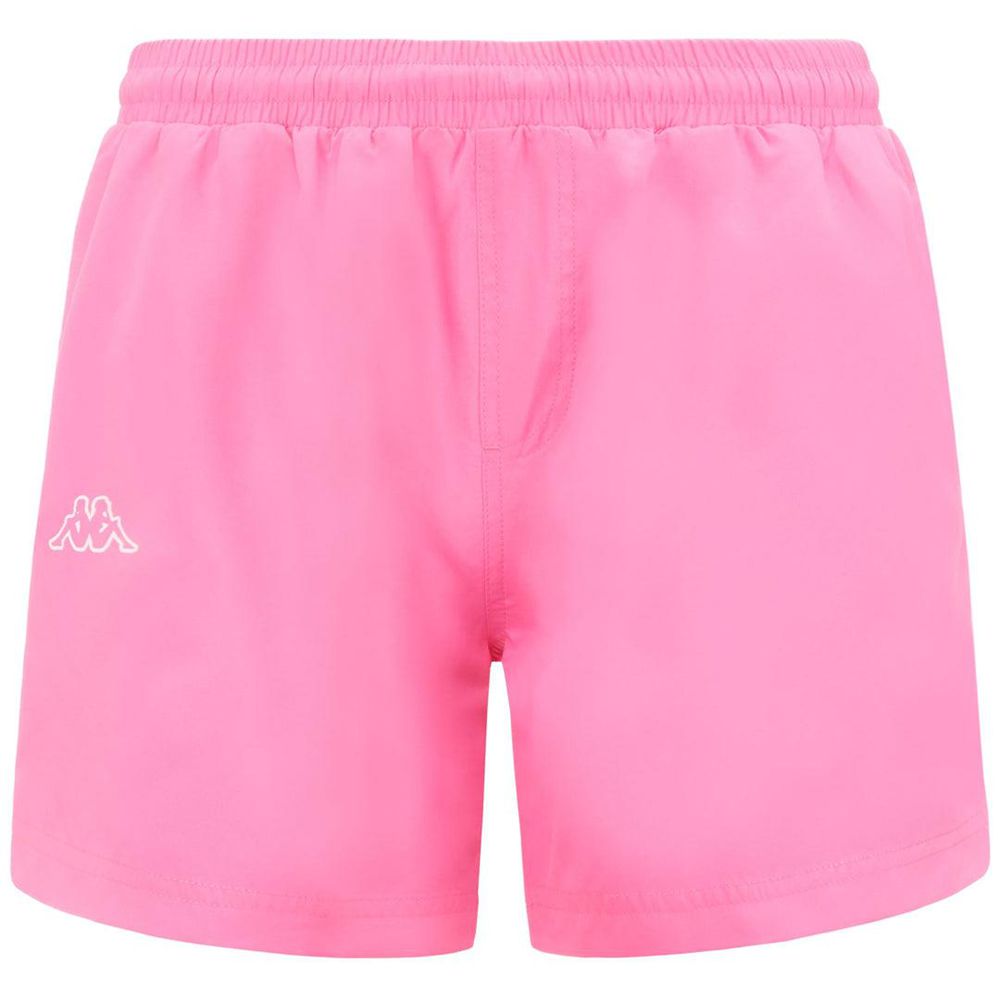 Men Kappa Logo Fultomi Swimwear Pink | 071532-UYK