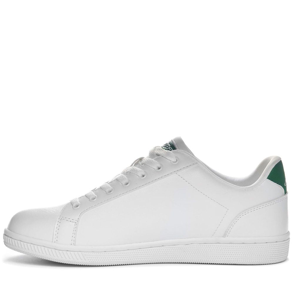 Men Kappa Logo Galter 5 Sneakers White | 736081-LRG