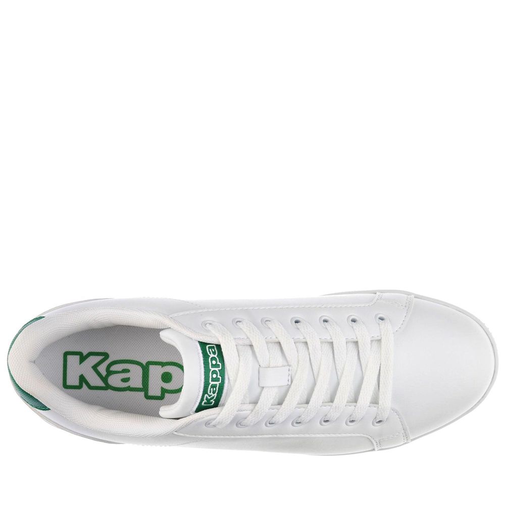 Men Kappa Logo Galter 5 Sneakers White | 736081-LRG