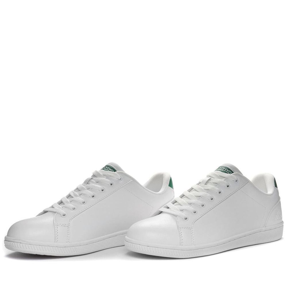 Men Kappa Logo Galter 5 Sneakers White | 736081-LRG