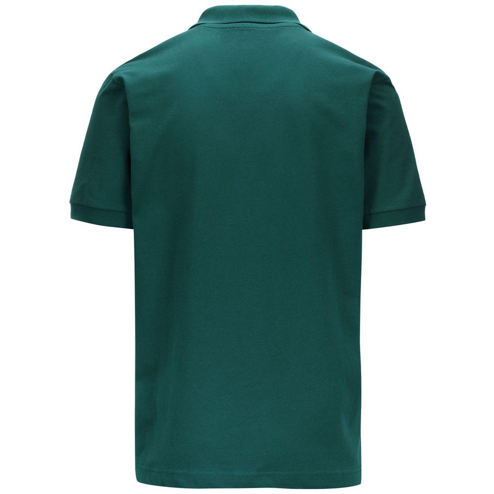 Men Kappa Logo Holiver Mss Polo Shirt Green | 756948-CKJ