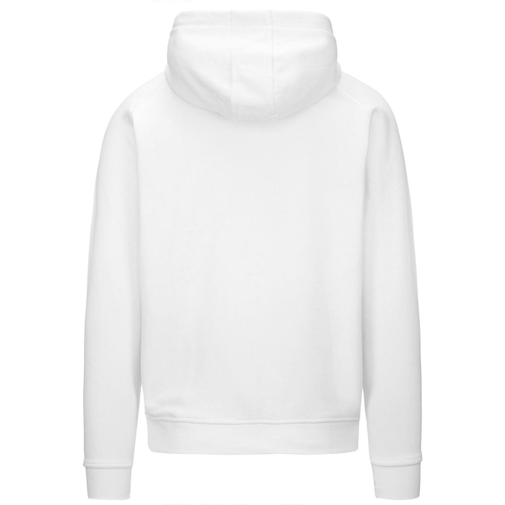 Men Kappa Logo Jack Slim Hoodie White | 468315-SLJ