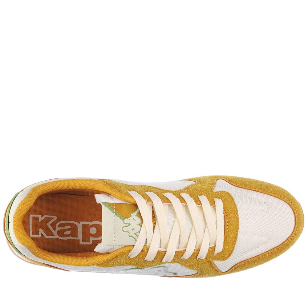 Men Kappa Logo Komaya Sneakers Beige | 563812-BUS