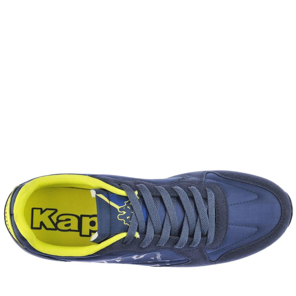 Men Kappa Logo Komaya Sneakers Blue | 086547-PKE