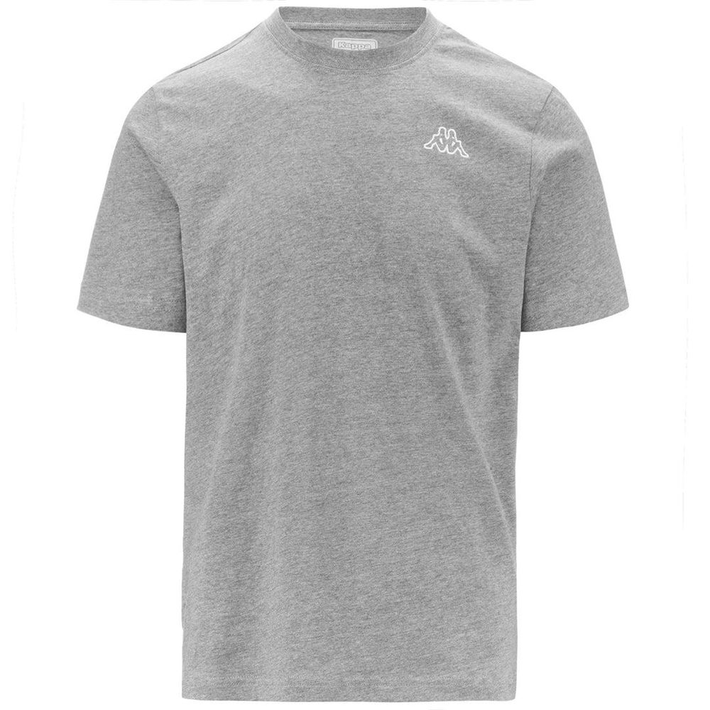 Men Kappa Logo Korpo Cafers Slim T-Shirt Grey | 657182-ITV