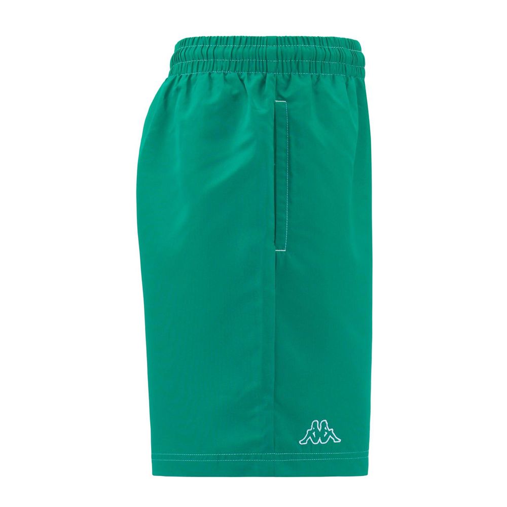 Men Kappa Logo Korpo Zolg Swimwear Green | 689204-PLD