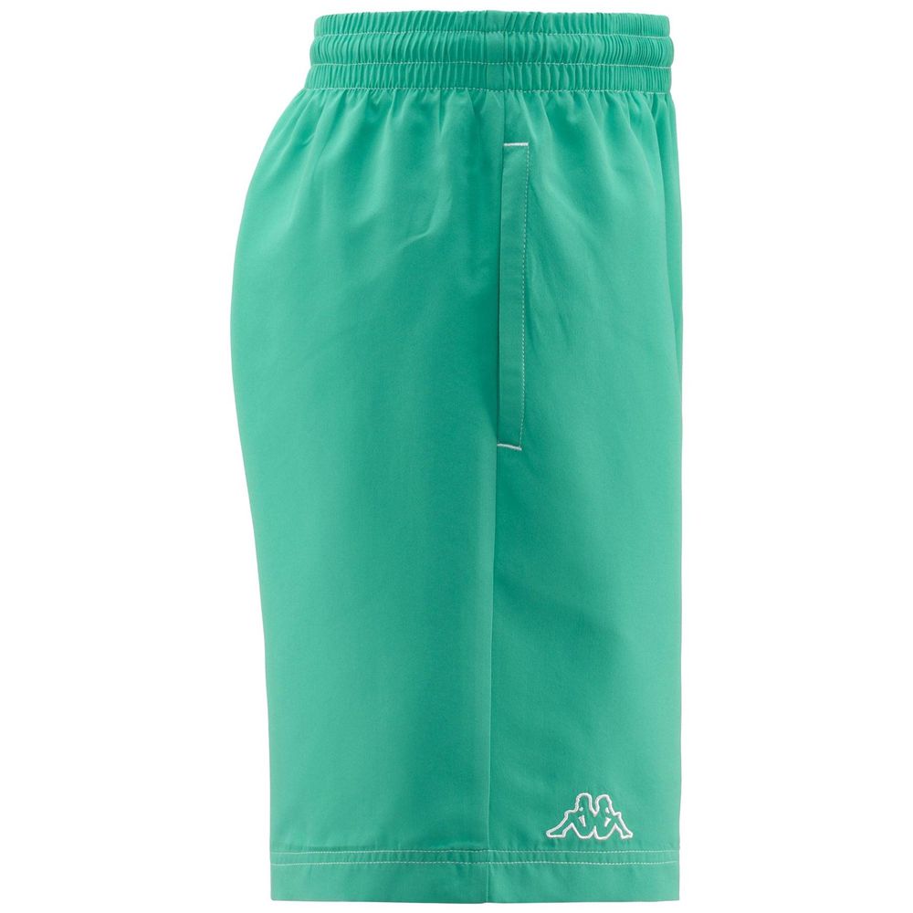 Men Kappa Logo Korpo Zolg Swimwear Green | 863251-TUQ