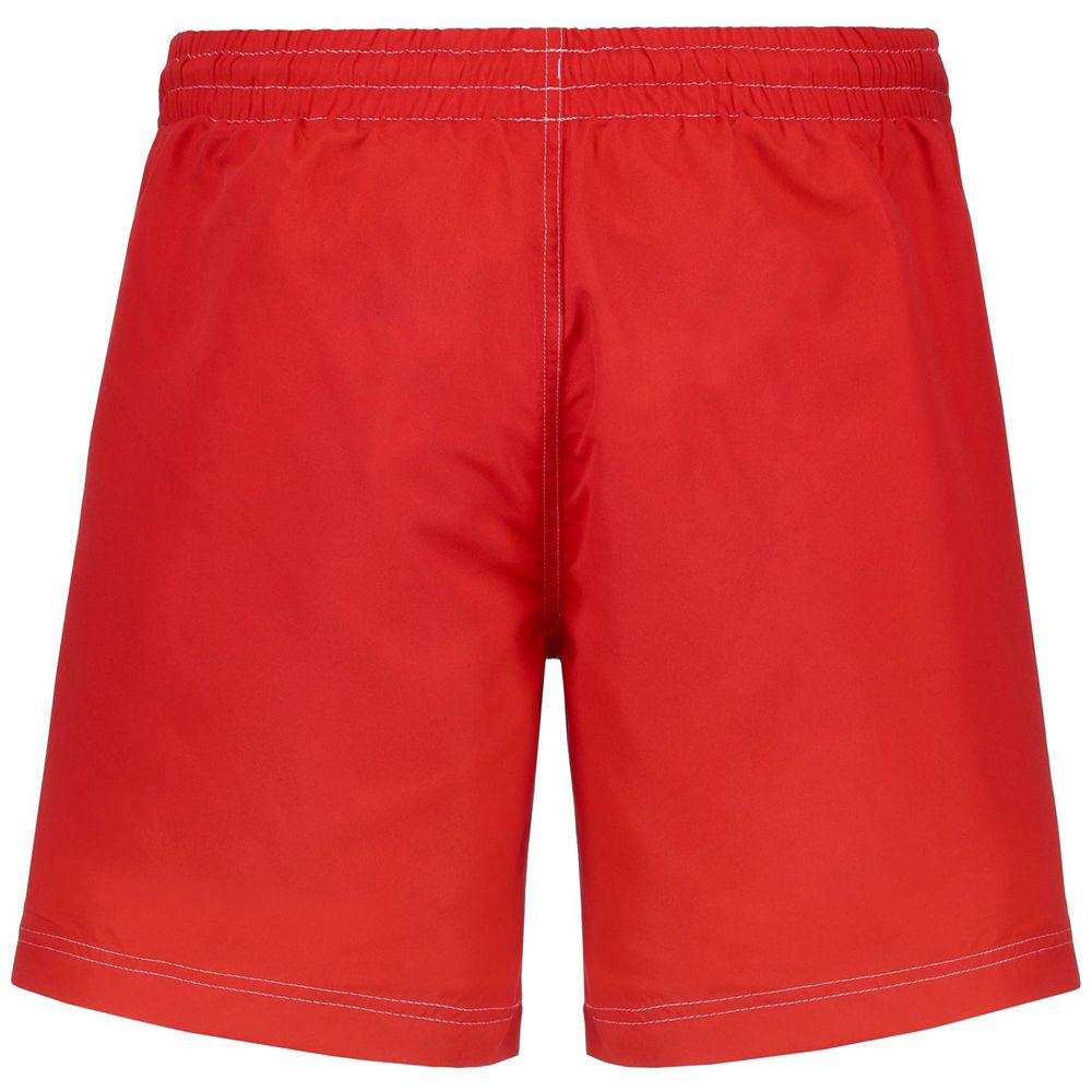 Men Kappa Logo Korpo Zolg Swimwear Red | 132564-LPE