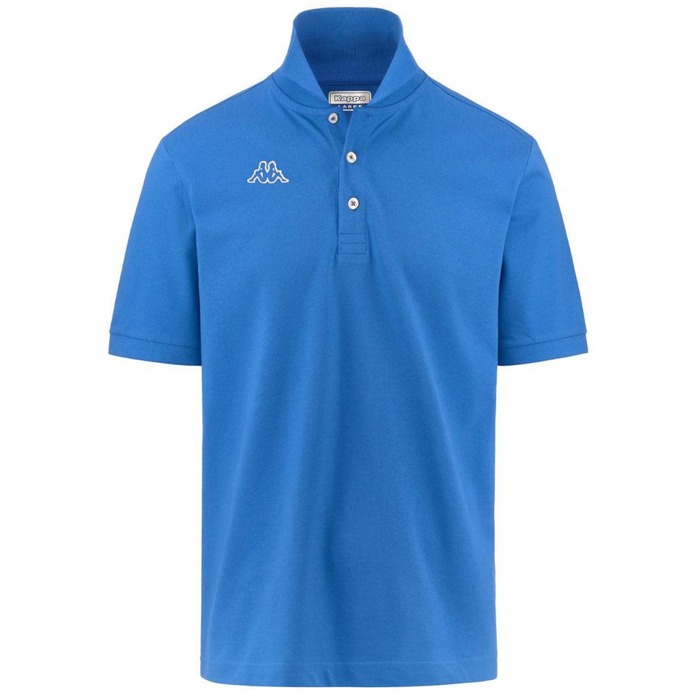 Men Kappa Logo Life Mss Polo Shirt Blue | 631945-XSW