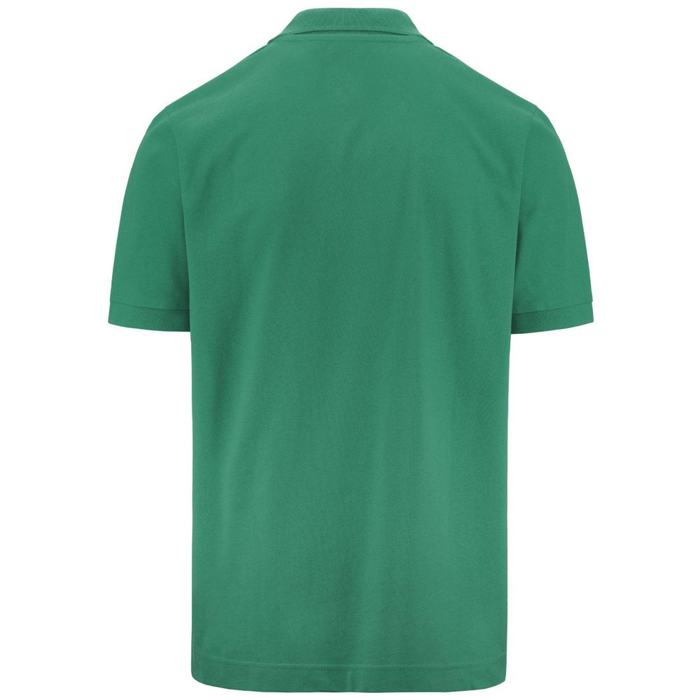 Men Kappa Logo Life Mss Polo Shirt Green | 364275-FOD