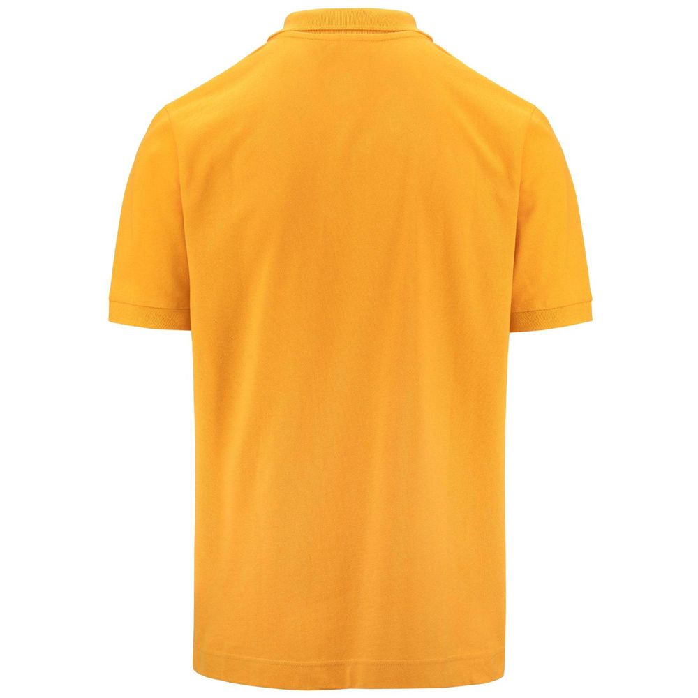 Men Kappa Logo Life Mss Polo Shirt Yellow | 250483-EUK