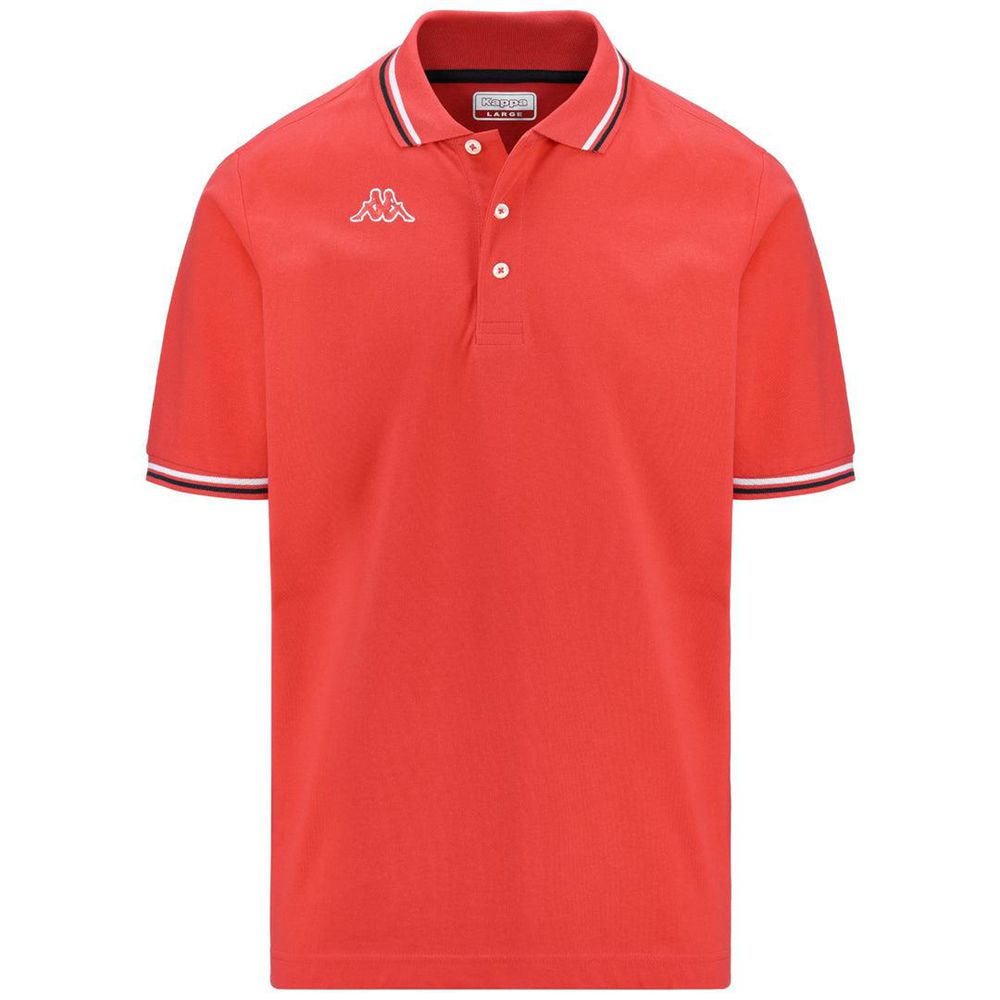 Men Kappa Logo Maltax 5 Mss Polo Shirt Red | 348692-UCX