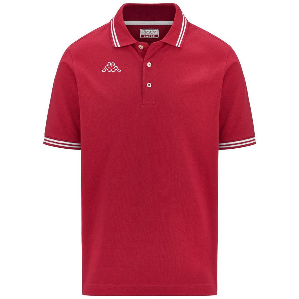 Men Kappa Logo Maltax 5 Mss Polo Shirt Red | 397408-TUM