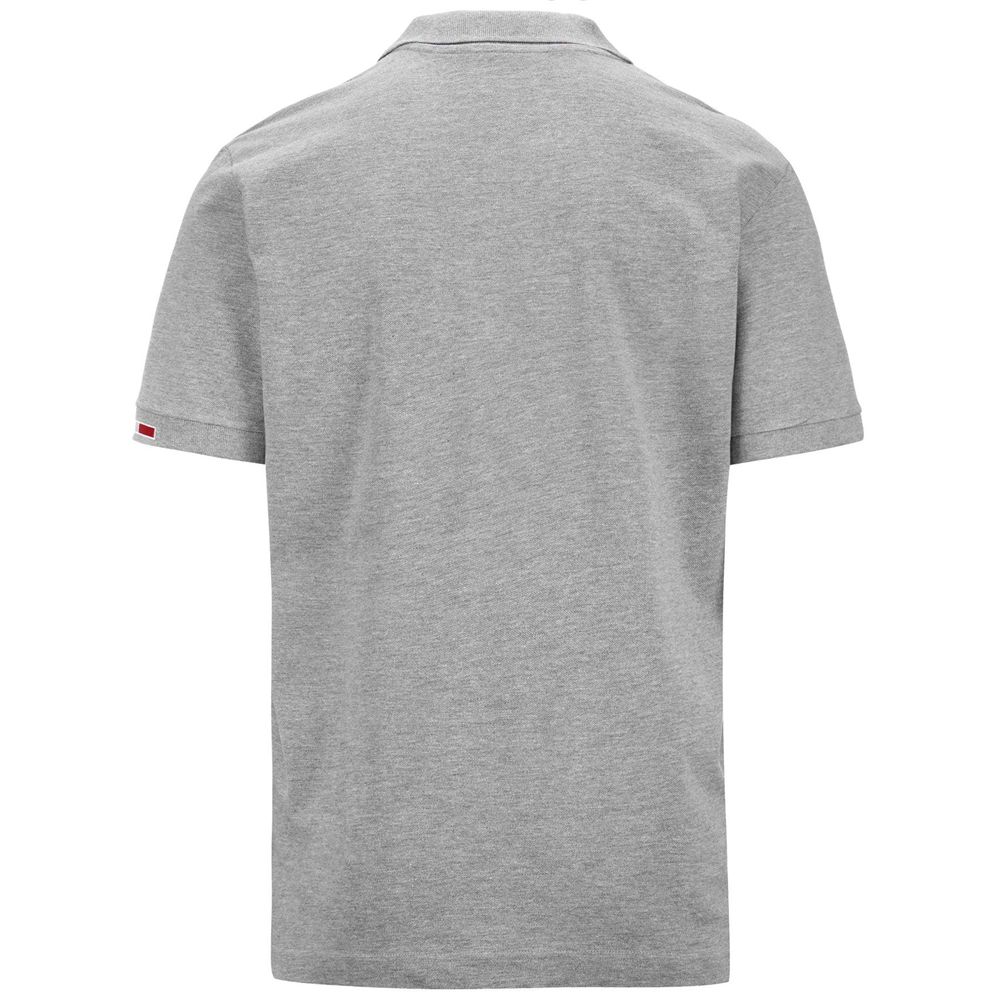 Men Kappa Logo Maltaxita Mss Polo Shirt Grey | 615478-SFX