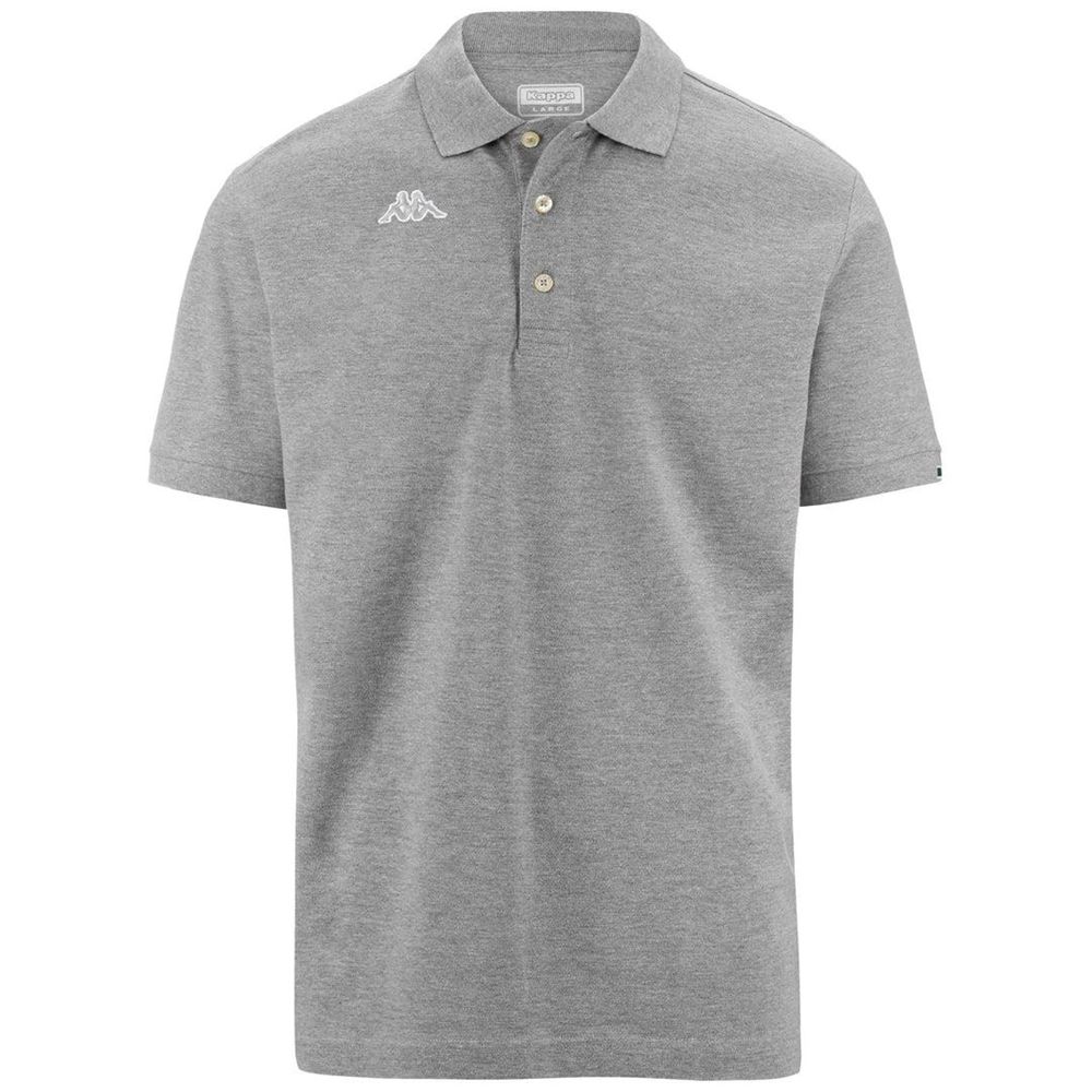 Men Kappa Logo Maltaxita Mss Polo Shirt Grey | 615478-SFX