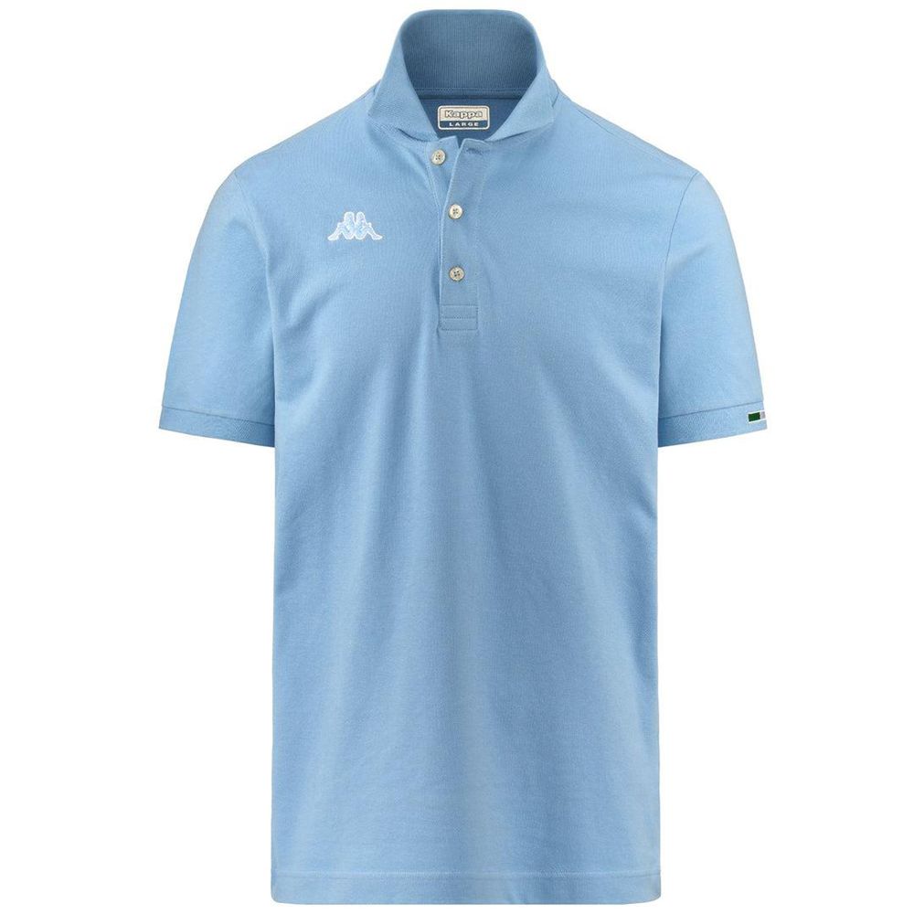 Men Kappa Logo Maltaxita Mss Polo Shirt Blue | 864371-YNT