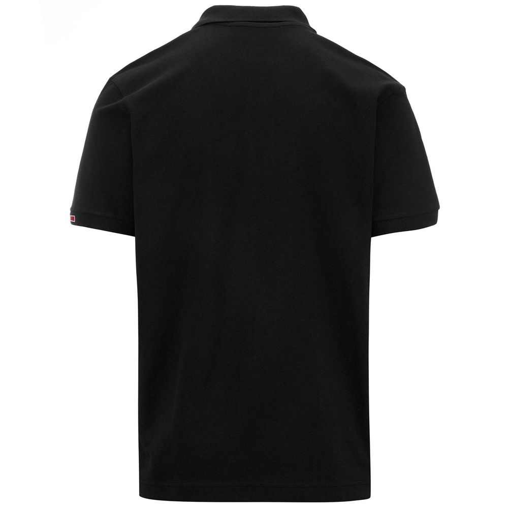 Men Kappa Logo Maltaxita Mss Polo Shirt Black | 467895-ZCE