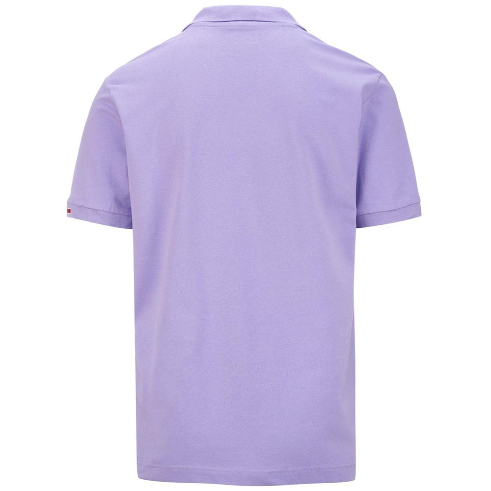 Men Kappa Logo Maltaxita Mss Polo Shirt Purple | 102784-AUM