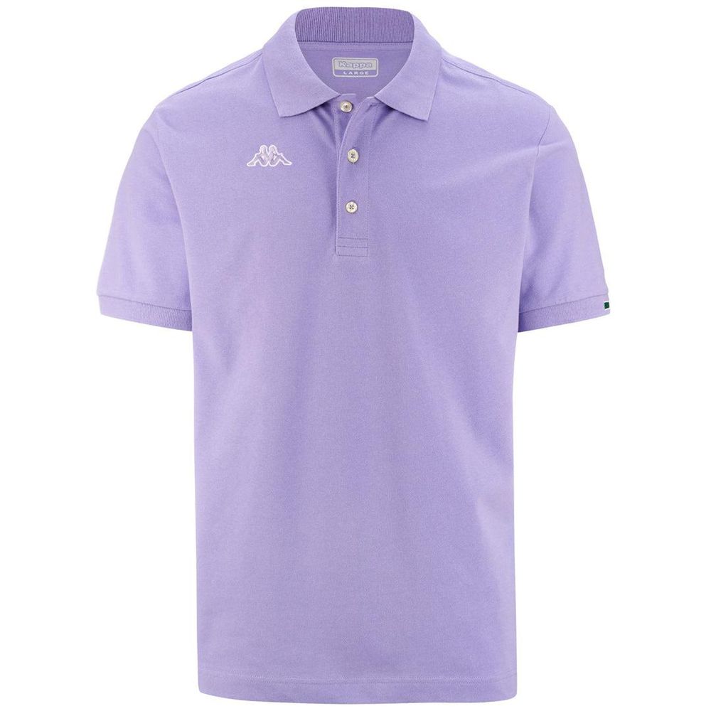 Men Kappa Logo Maltaxita Mss Polo Shirt Purple | 102784-AUM