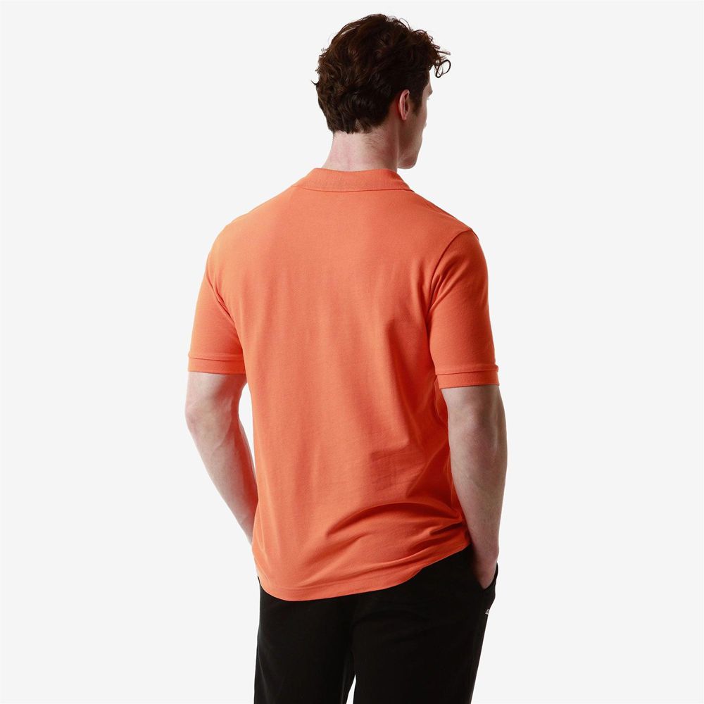 Men Kappa Logo Maltaxita Mss Polo Shirt Orange | 659017-OVD