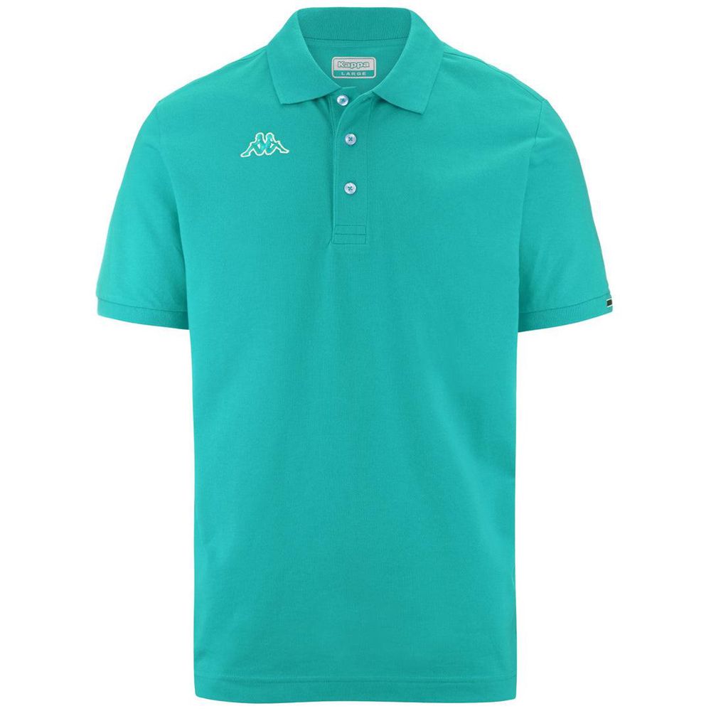 Men Kappa Logo Maltaxita Mss Polo Shirt Green | 841026-LPD