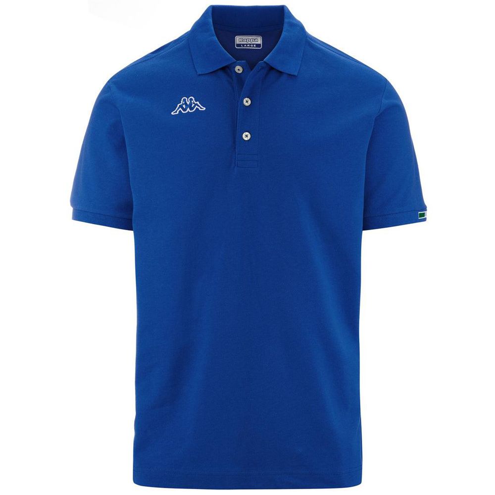 Men Kappa Logo Maltaxita Mss Polo Shirt Blue | 534127-HRM