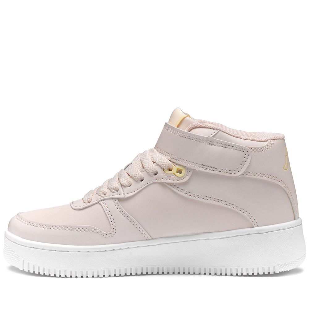 Men Kappa Logo Maserta Md V Sneakers Pink | 925760-BRJ