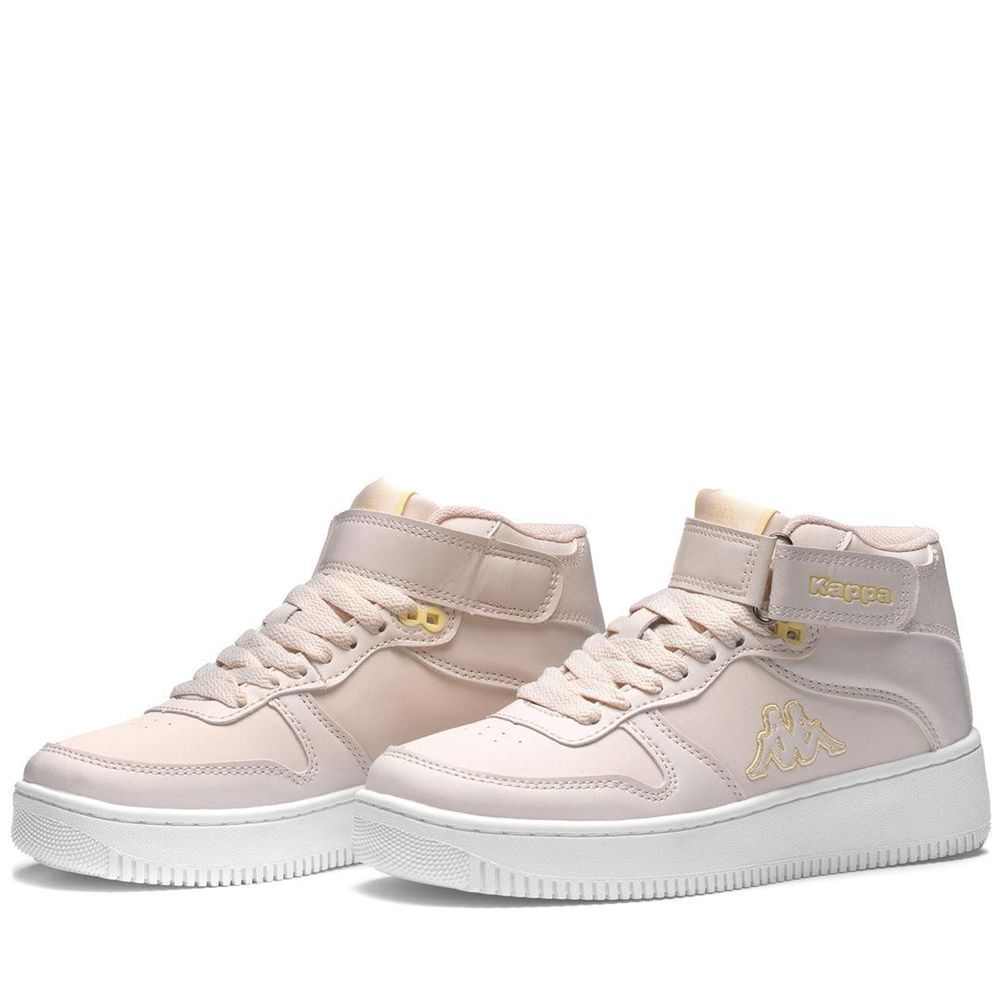 Men Kappa Logo Maserta Md V Sneakers Pink | 925760-BRJ