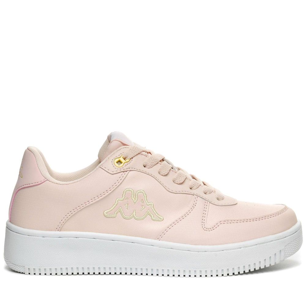 Men Kappa Logo Maserta Sneakers Pink | 987603-NVE