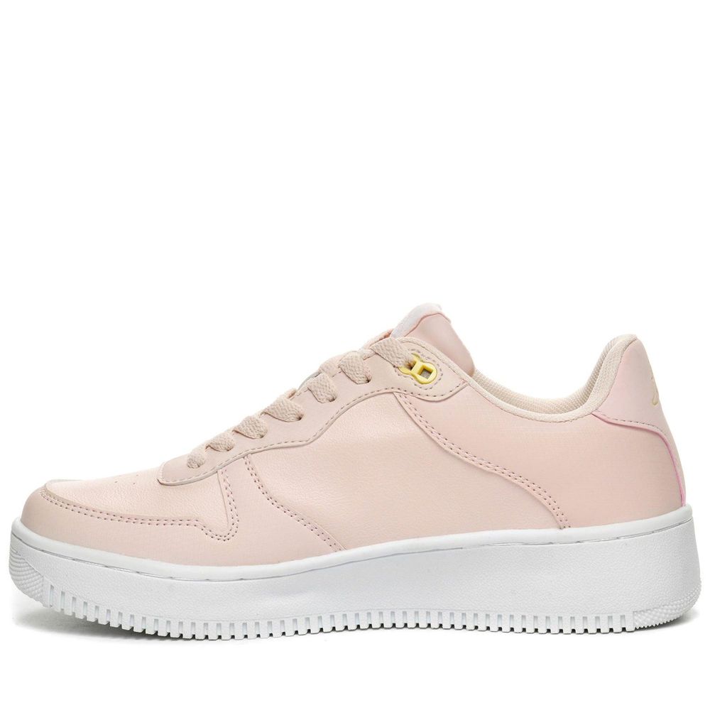 Men Kappa Logo Maserta Sneakers Pink | 987603-NVE