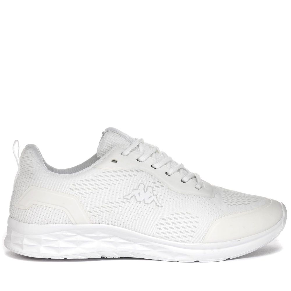 Men Kappa Logo Roockey Sneakers White | 358679-QNO