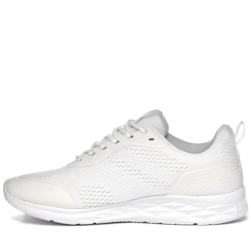 Men Kappa Logo Roockey Sneakers White | 358679-QNO