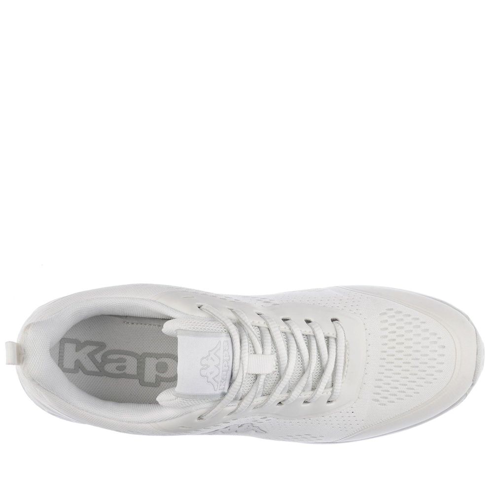 Men Kappa Logo Roockey Sneakers White | 358679-QNO