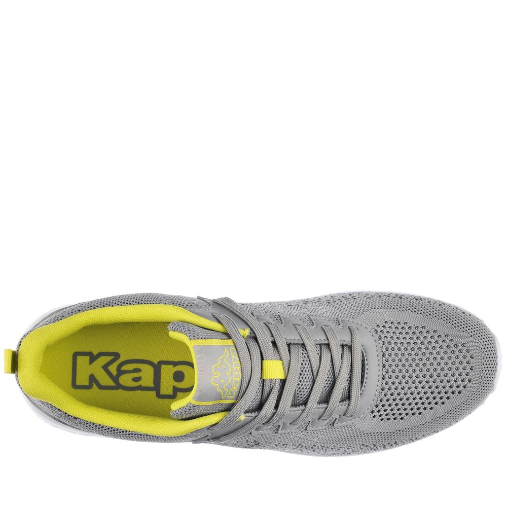 Men Kappa Logo Rostie Sneakers Grey | 489752-COZ