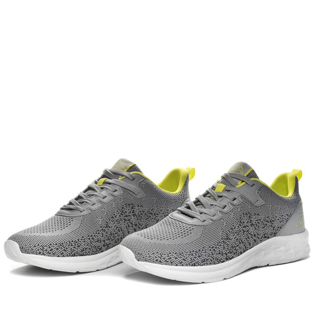 Men Kappa Logo Rostie Sneakers Grey | 489752-COZ