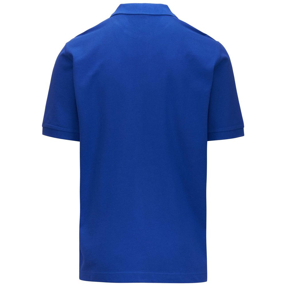 Men Kappa Logo Sharas Mss Polo Shirt Blue | 863470-SCJ