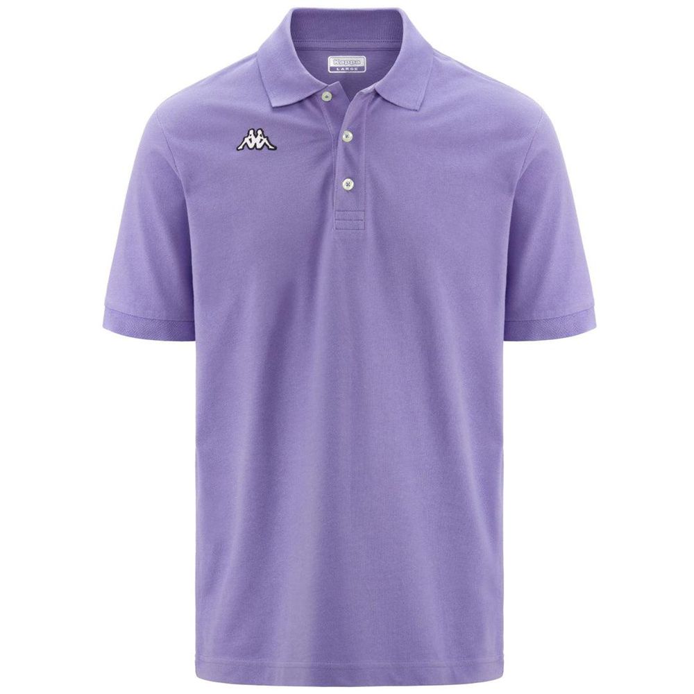 Men Kappa Logo Sharas Mss Polo Shirt Purple | 061359-IHW