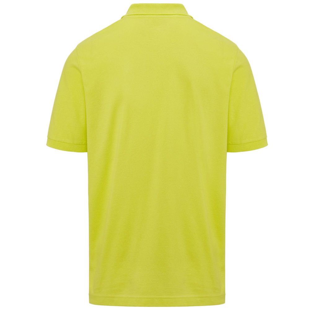 Men Kappa Logo Sharas Mss Polo Shirt Yellow | 073942-WFX