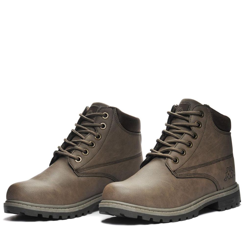 Men Kappa Logo Tennesee 2 Boots Brown | 718045-IHW