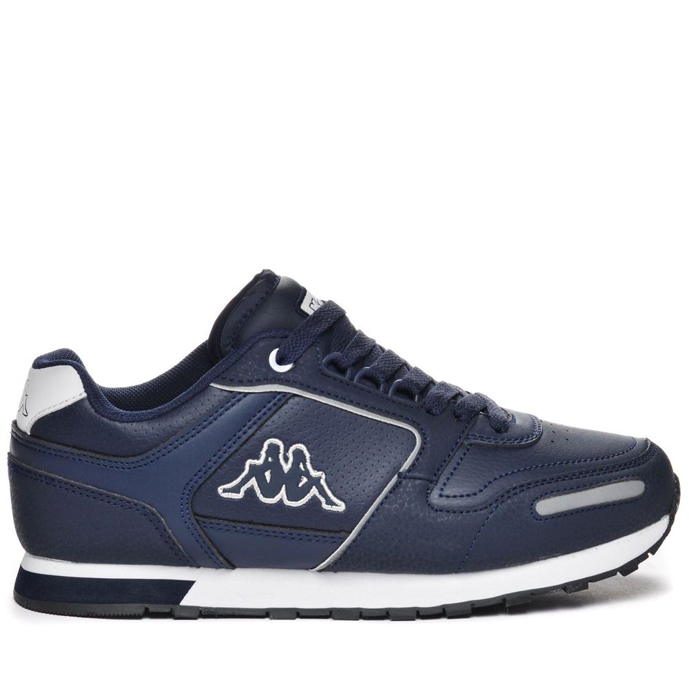 Men Kappa Logo Voghera 5 Sneakers Navy | 389764-PJV