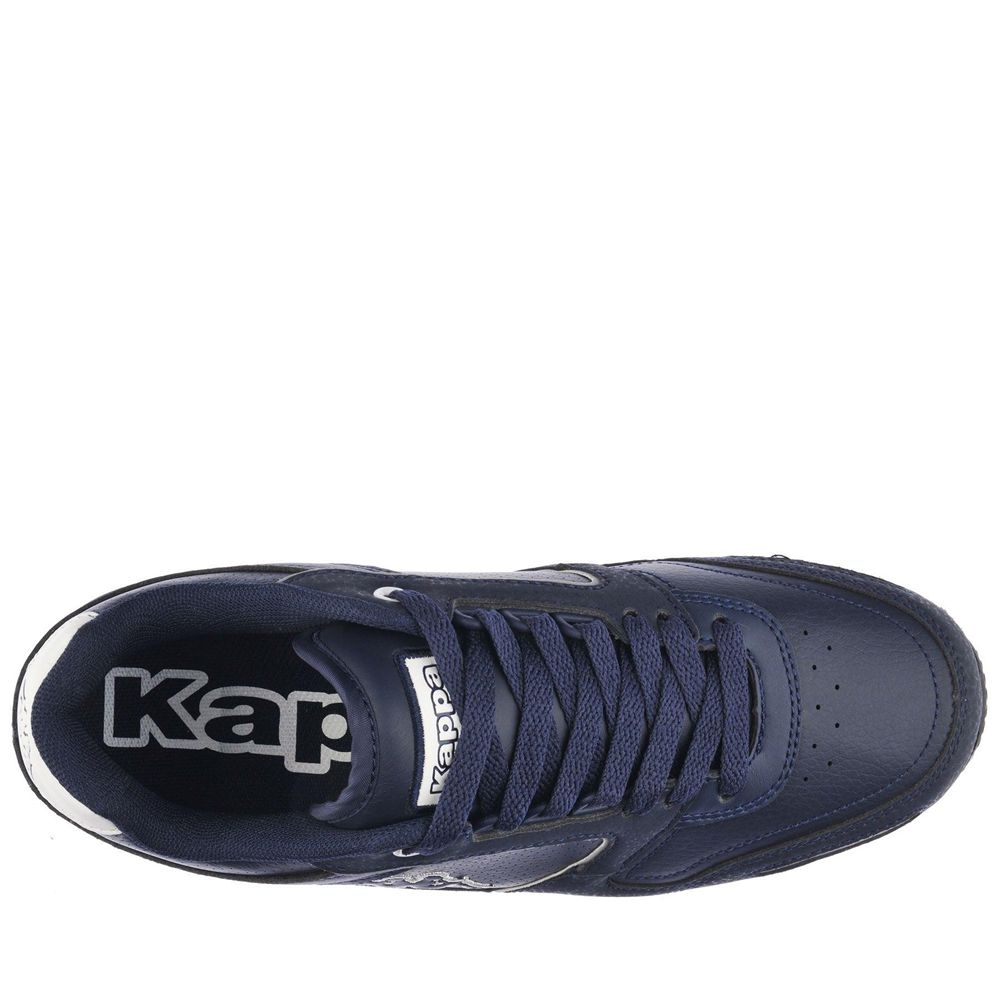 Men Kappa Logo Voghera 5 Sneakers Navy | 389764-PJV