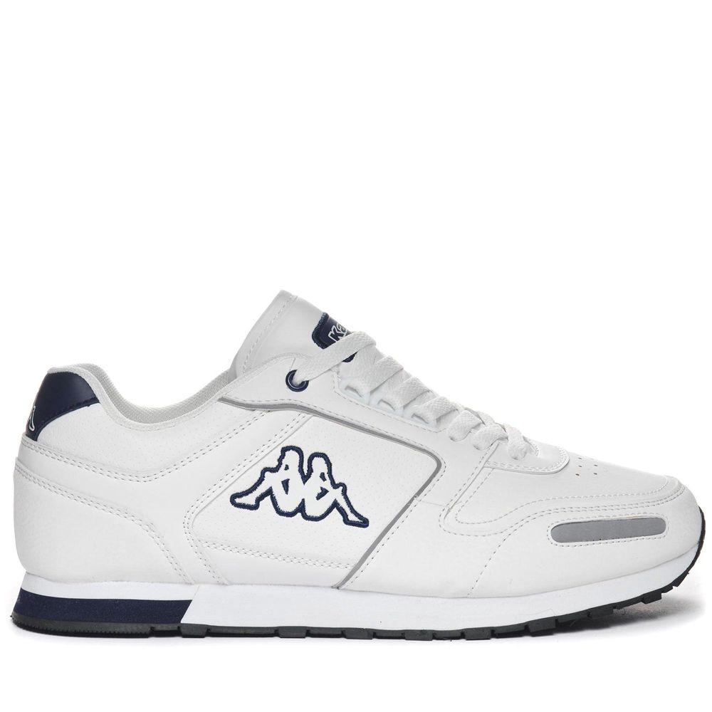 Men Kappa Logo Voghera 5 Sneakers White | 598410-CZA