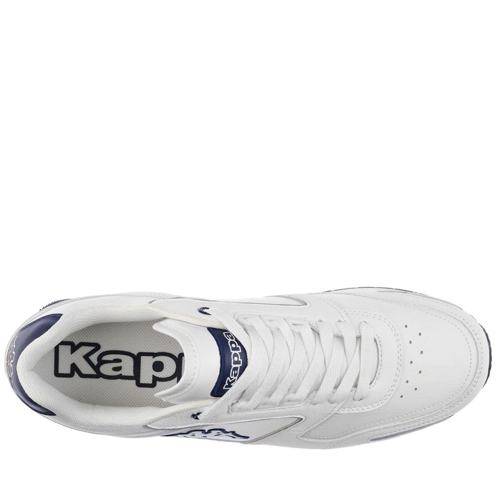 Men Kappa Logo Voghera 5 Sneakers White | 598410-CZA